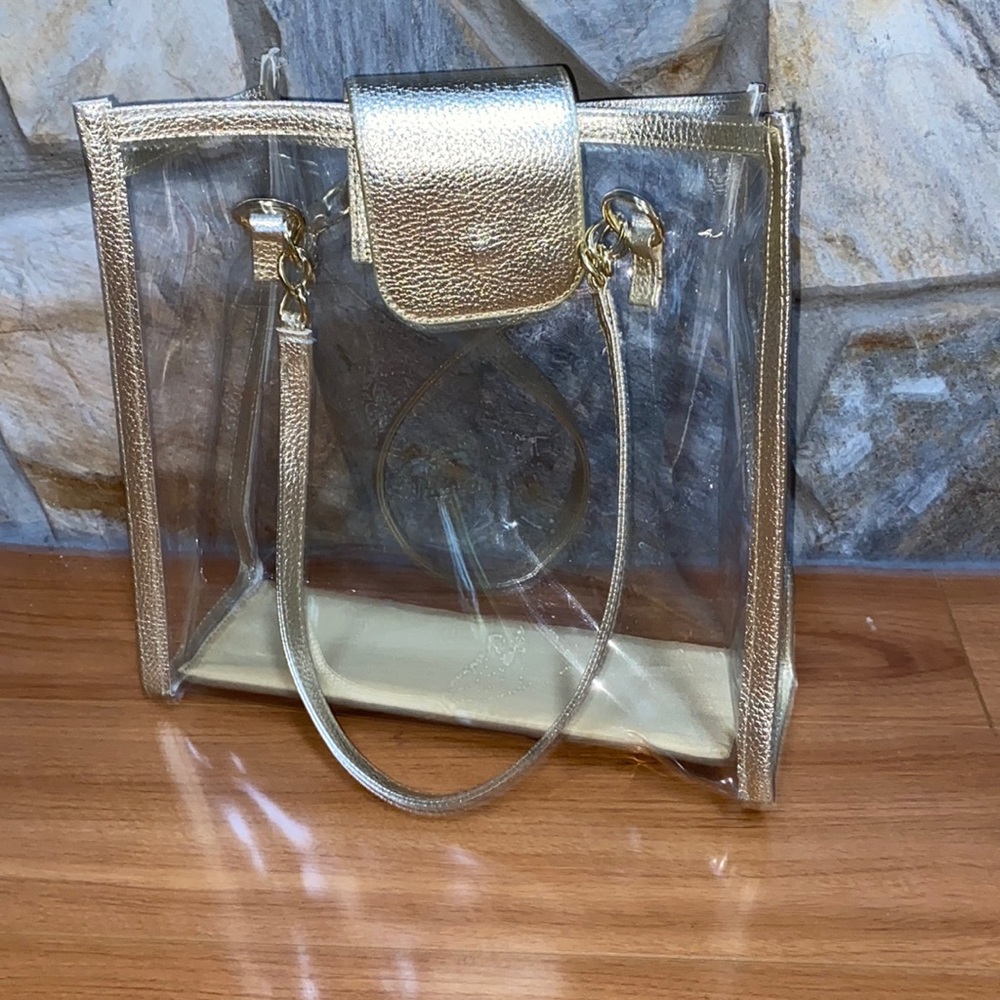 Vinyl Stadium Clear Bag